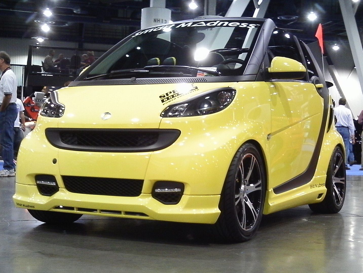 smart car Body Kit by S Mann Complete Kit in Black